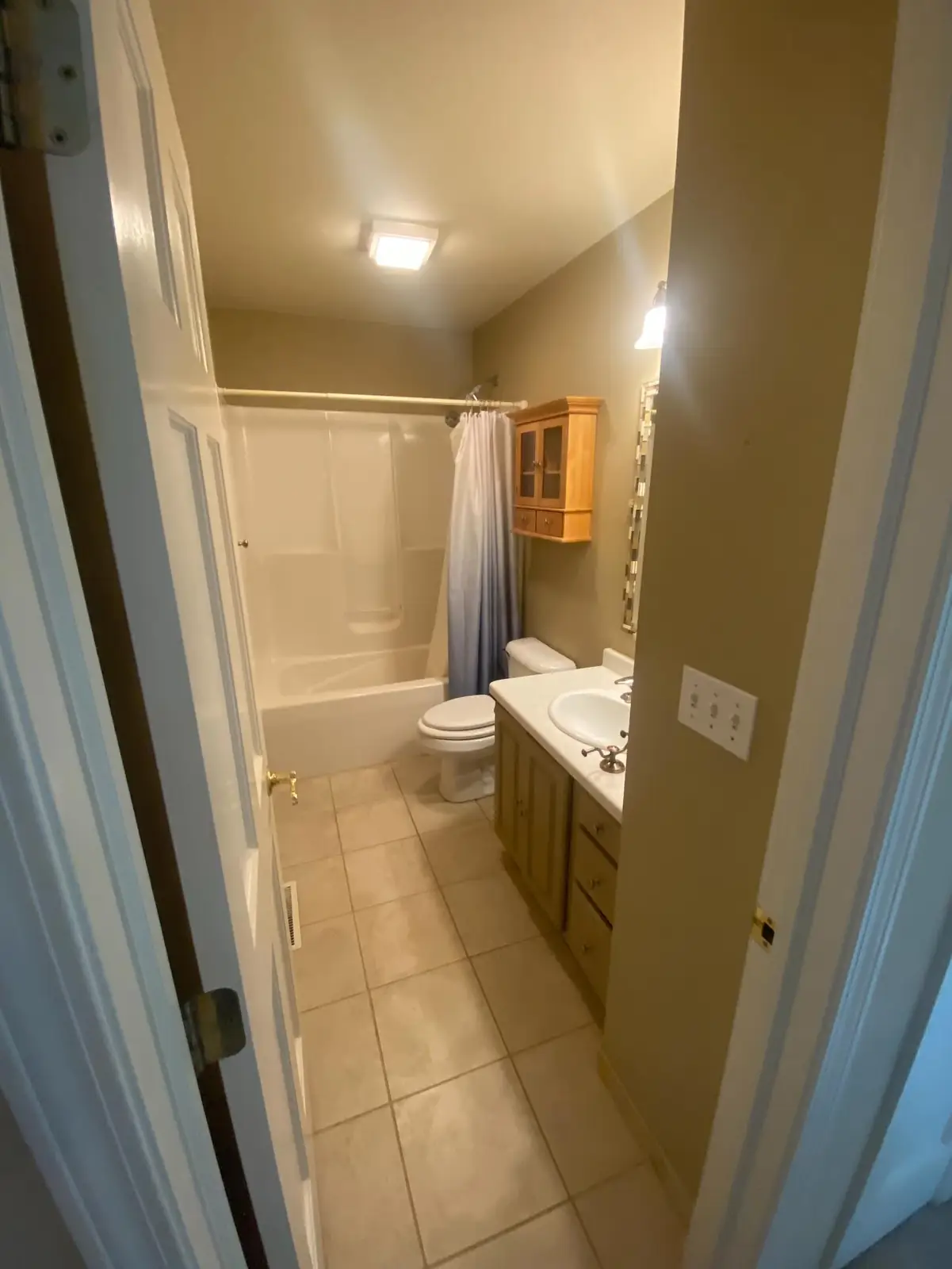 Bathroom before
